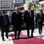 Le président du Conseil présidentiel libyen à Alger, en octobre dernier. New Press